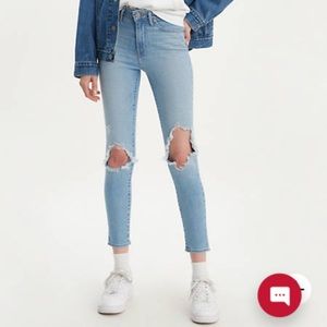 Levi’s 721 High Rise Skinny Crop Jeans